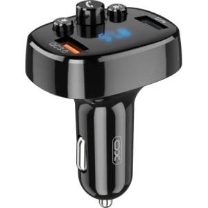 XO (Simple) XO-BCC03 FM трансмитер, MP3 Wireless, 18W, QC 3.0, 3A, 2xUSB-A