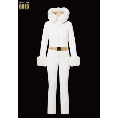 Goldbergh Vita Ski Suit Faux Border Cream