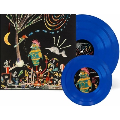 Butcher Brown Ft. Tennishu And R4ND4ZZO BIGB4ND - Triple Trey (Blue Opaque Coloured) (180 g) (12'' + 7'' SP ) LP