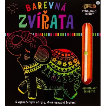 Svojtka & Co. Farebné zvieratá Vyškrabávacie obrázky