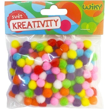 Pom-pom guličky 180ks