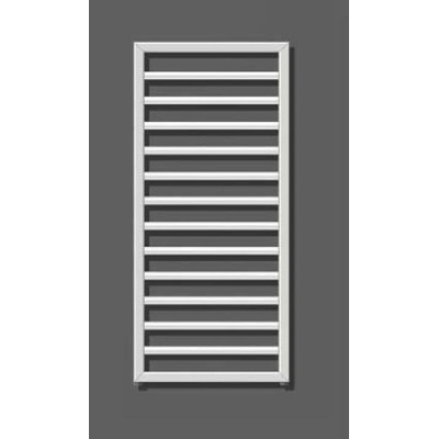 Zehnder Subway SUB-060-045 610 mm x 450 mm bílý lak