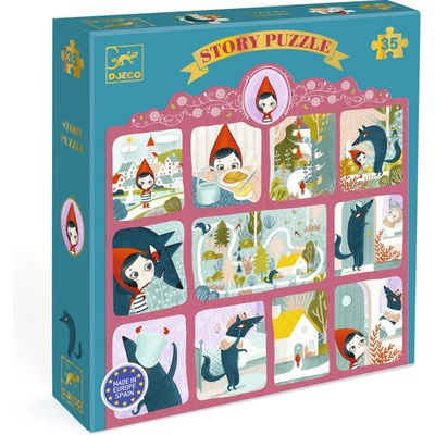 DJECO ENG Little Red Riding Hood 35 dielov