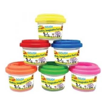 Kid Art Kid Art: пластилин в бурканчета, 80 г - различни