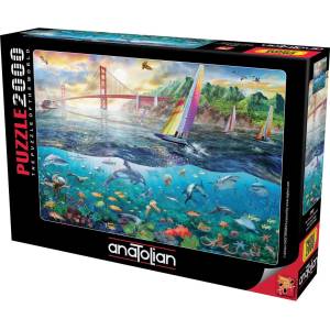 Anatolian Пъзел Anatolian от 2000 части - Мостът на залива Фриско (P3968)