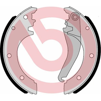 Sada brzd. čeľustí parkov. brzdy BREMBO S A6 509 (SA6509)