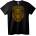 NOONEBRAND Тениска Златна дива свиня - XL, Black
