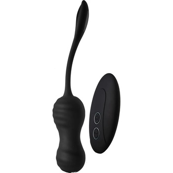 Image 1 of DreamToys Dark Desires Virginia Thrusting Egg Black