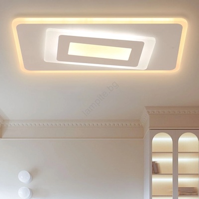 Brilagi - Димируемо LED таванно осветително тяло MODERN LED/51W/230V 3000-6000K + дистанционно управление (BG1604)