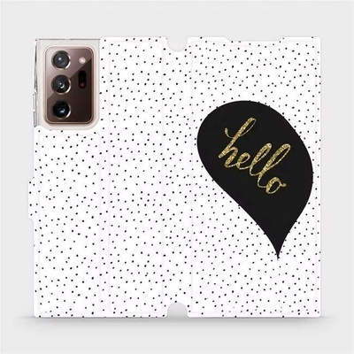 Mobiwear Flipové Samsung Galaxy Note 20 Ultra M013P Hello – Hledejceny.cz