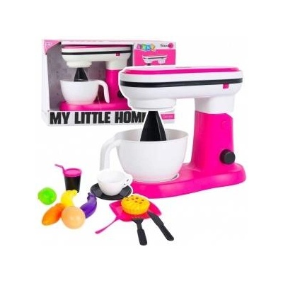 LEAN Toys Toy Kitchen Blender for Kids Fruit Accessories Pink