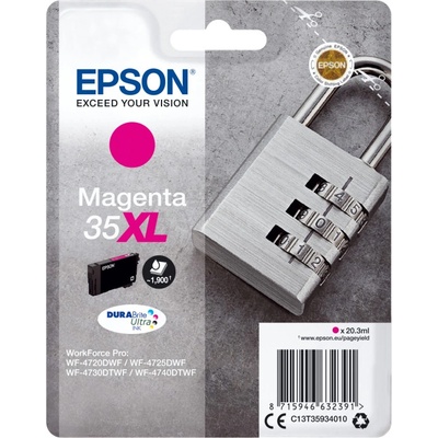 Epson Тонер Epson Tinte C13T35934010 Nr. 35XL Magenta, 20 мл (C13T35934010)