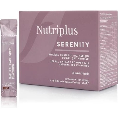 Farmasi Nutriplus Serenity čaj s Earl grey příchutí 30 x 1,7 g