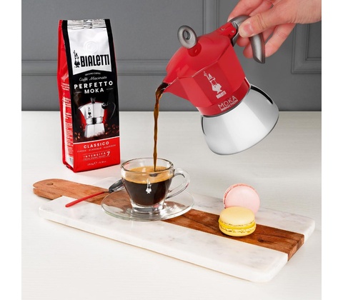 Bialetti Moka Induction 4 červená