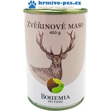 Bohemia Pet Food Zvěřinové maso ve vlastní šťávě 400 g