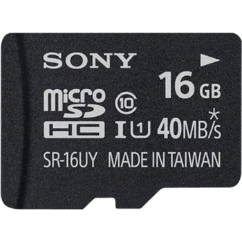 Sony microSDHC 16GB Class 10 SR16UYA