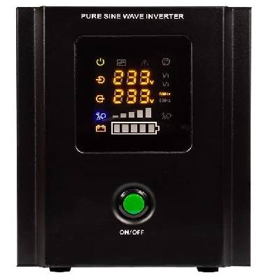 Záložní zdroj MU700, 230V 700W SINUS pro oběhové čerpadlo ke kotli, krbu, krbovým kamnům.