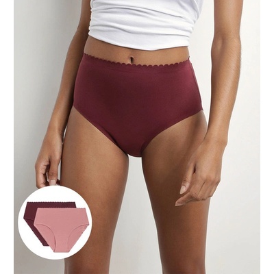 DIM BODY TOUCH HIGHWAIST BRIEF DI000DFP fialová svetlo ružová