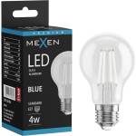 Mexen Vintis LED нажежаема жичка E27, A60, 4W, 55 lm, синьо - L150-E27-04XX-47 (L150-E27-04XX-47)