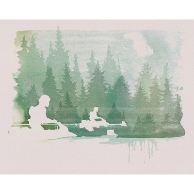 Komar Vliesová fototapeta Star Wars Endor Speeders rozměry 350 x 280 cm
