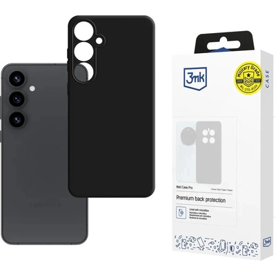 3mk Protection 3mk Matt Case Pro за Samsung Galaxy S25+ - черен мат (5903108618649)