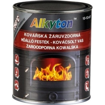 Dupli-Color Alkyton žáruvzdorná barva do 750 °C, kovářská černá, 250 ml