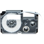 Pro Casio Casio R7YW (XR-12HSYW), 12mm x 2m, черен печат / жълт фон, свивам, съвместима лента (R7YE)