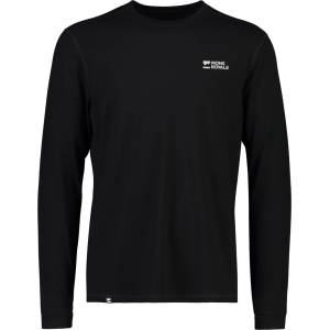 Mons Royale Мъжко мериносово термобельо Mons Royale Cascade Merino Flex 200 L/S Merino base layer - Black - размер XL (015-2255-0115)