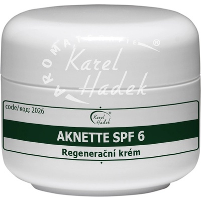 Karel Hadek Aknette Spf 6 regenerační krém 100 ml