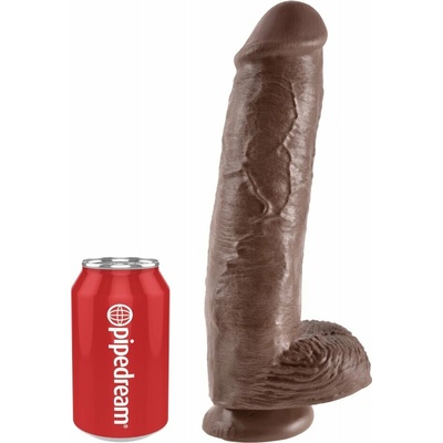 king Cock Dildo 24 x 6 cm Brown