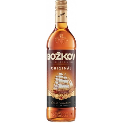 Božkov Originál tuzemský 37,5% 0,5 l (čistá fľaša)