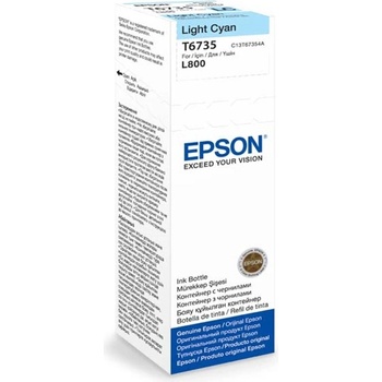 Atrament Epson 673 Light Cyan - originálny