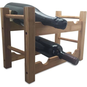Vin Bouquet Стойка за бутилки от бамбук - 6 бутилки от Vin Bouquet (VBFIC118)