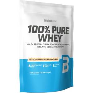 BioTechUSA 100% Pure Whey [454 грама] Шоколад с фъстъчено масло