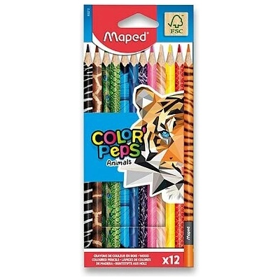 Maped Color peps Animals pastelky 12