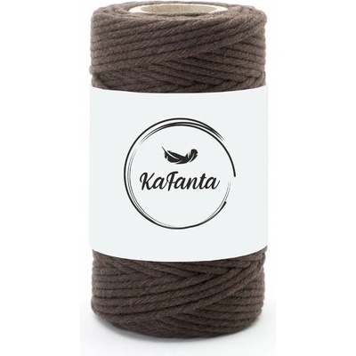 Macrame priadza KaFanta PREMIUM 2mm/50m - chocolate