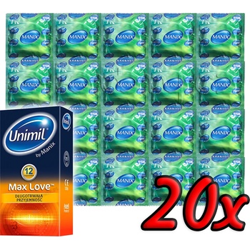 Image 1 of Mates Unimil Max Love Time Control 20 pack