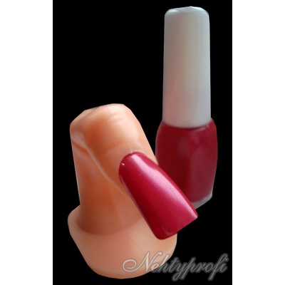 Nehtyprofi lak na nehty Bellisima B9 Metallic rosso e rosa 5 ml