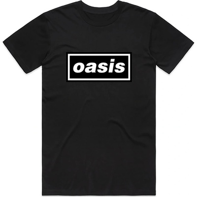 Oasis tričko Decca Logo čierne