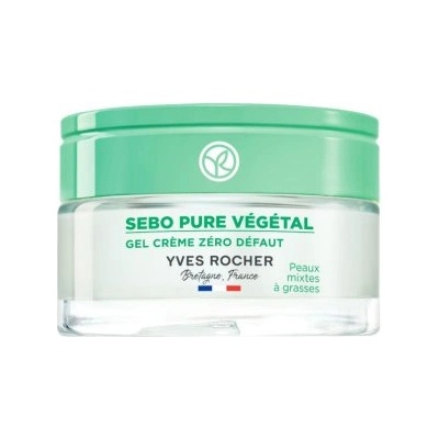 Yves Rocher Sebo Pure Vegetal Gel Creme Zero Defaut - Матиращ крем гел 50 мл