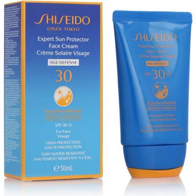 Shiseido SynchroShield Expert Sun Protector Face Cream Age Defense SPF 30 50 ml