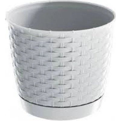 Trebor RATOLLA round biely 22x19,5cm