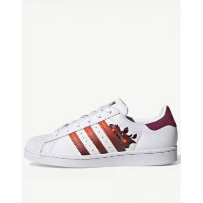Adidas x Superstar Shoes White/Red