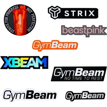 GymBeam Nálepky 8Pack