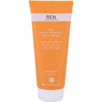 REN Clean Skincare Radiance AHA Smart Renewal хидратиращ и ексфолиращ серум за тяло 200 ml за жени