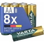 VARTA AA batteries, rechargeable, pack of 8, battery, power on demand, 2100 mAh Ni-MH, pre-charged, ready for immediate use [Exclusive to Amazon] - Power - mallbg