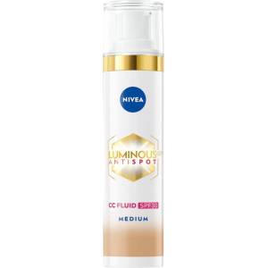 Nivea Cellular Оцветен флуид за лице Luminous, 02 среден тон, SPF30, 40 ml