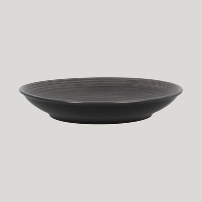 RAK Porcelain Trinidad talíř hluboký 28 cm, šedý RAK-TRNNDP28BG