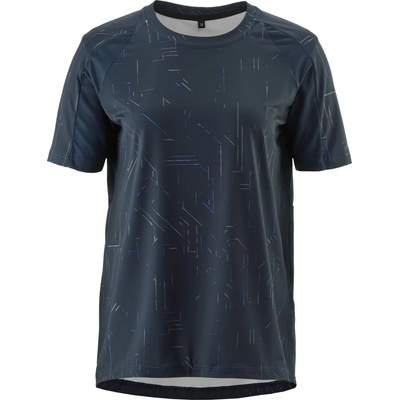 Gonso Дамска фланелка с къс ръкав за колоездене Gonso Women's Trail Jersey Cycling jersey - Outerspace - размер 44 (EU) (156-2648-0316)