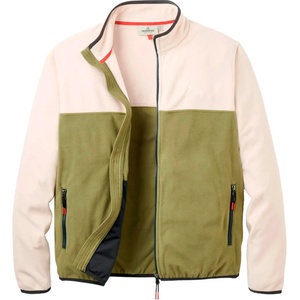 Passenger Мъжко поларено яке Passenger Set Off Recycled Full Zip Polar Fleece Fleece jacket - Oatmeal / Khaki - размер XL (005-7312-0214)
